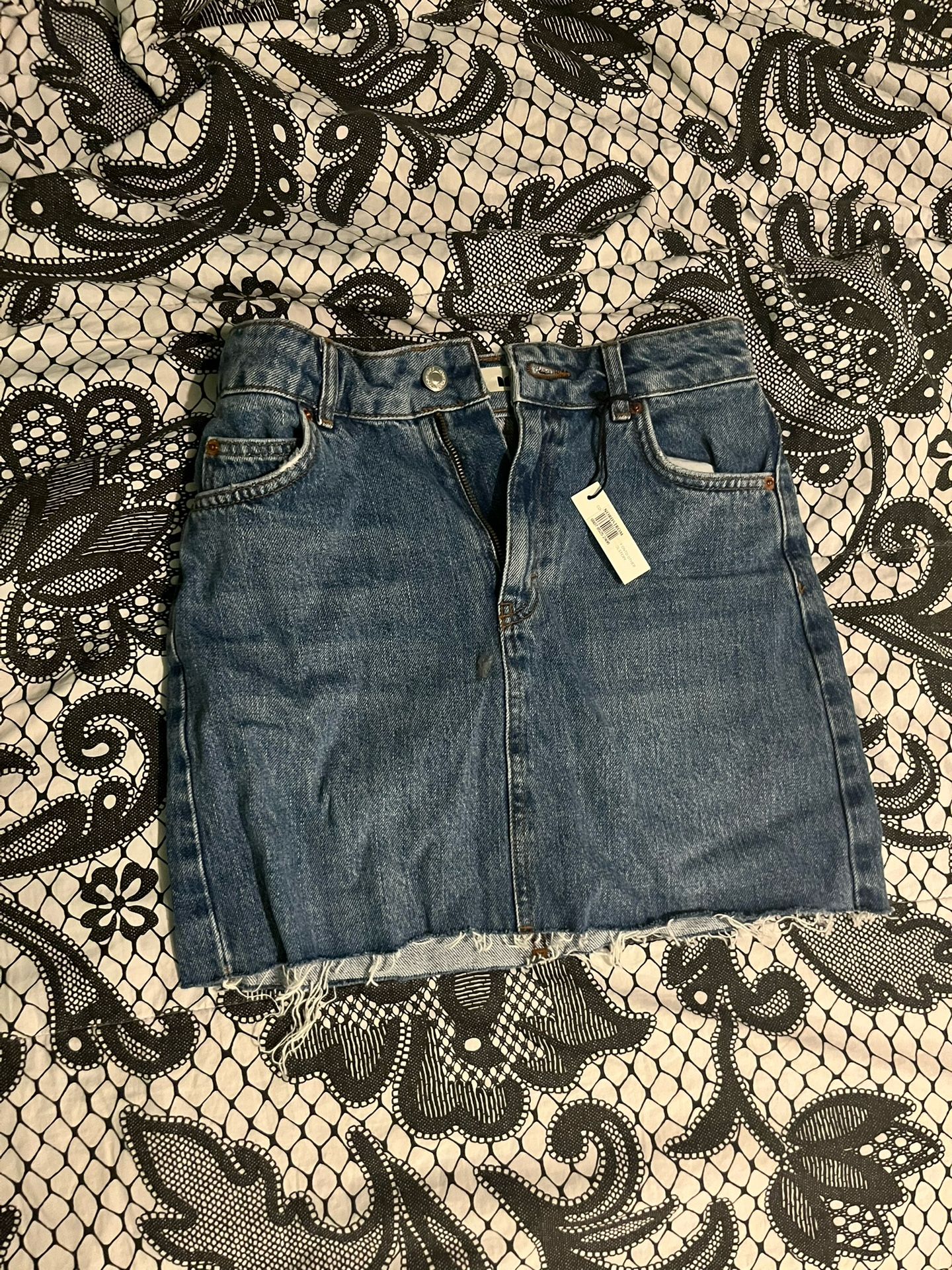 Topshop Jean Skirt