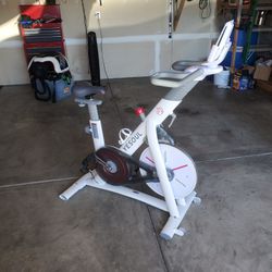 Yesoul S3 Stationary Exercise Bike Indoor White Gray