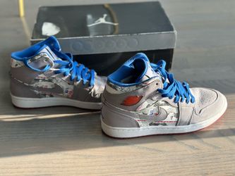 AIR JORDAN 1 RETRO LS Size 7 (Stealth)