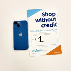 Apple Iphone 13 Mini 5G 128GB Unlocked! FREE Smartwach/ Headphones.  Pay $1 Today Rest In Payments. NO CREDIT NEEDED FINANCING 
