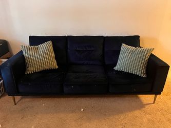 Dark Blue Sofa