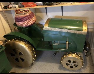 Decorated Tractor for Photo Props