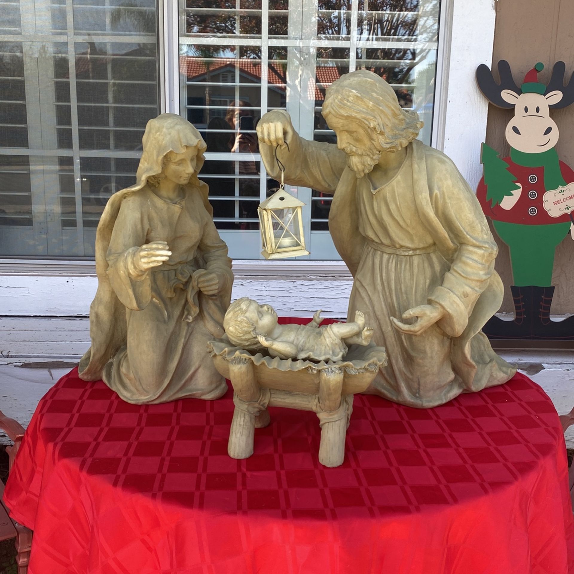 Outdoor Beautiful Nativity Set