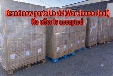 Portable Air Conditioners 8000 BTU,Quiet Portable AC Units for Rooms 3-IN-1 Cools Up to 500 Sq.Ft with Dehumidifier,Fan,Remote Control,24H Timer,Sleep