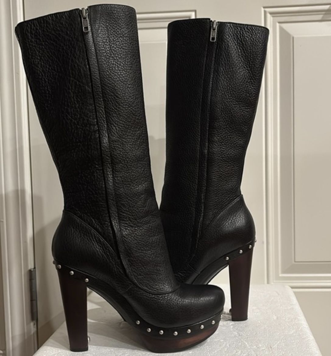 Black UGG Cosima Platform Boots