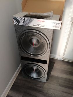 1500 Watt Audiopipe Amp. 15 inch American Bass Subs