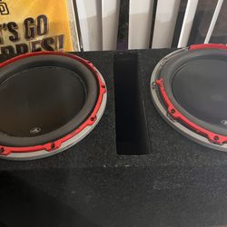 JL System With Amp Just Took Out My Car Dub 6’s