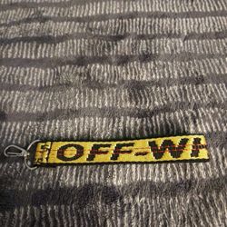Off-white Keychain 