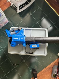 KOBALT 24volt 24V Brushless Blower KHB4124B-03 - Tool and Battery Charger