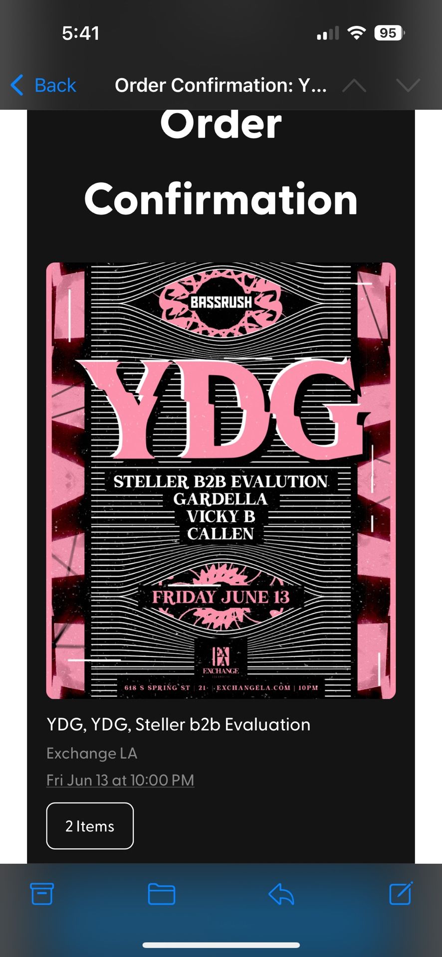 2 YDG June 13 Exchange La
