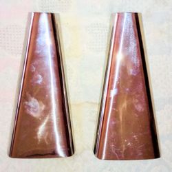 Polished stainless steel exhaust tips...PAIR