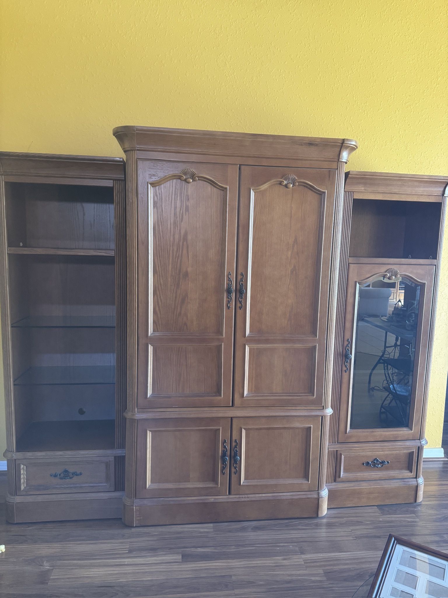 3 Pc Wall Unit