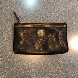 Dooney And Bourke Black Cosmetic Pouch