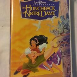 Disney's The Hunchback of Notre Dame VHS