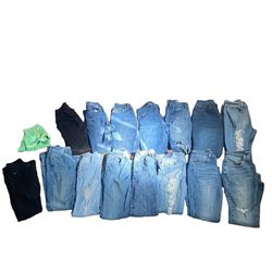 Jeans Lot (16 Pcs) 