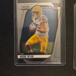 2025 Panini Football Mason Taylor (rookie)