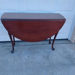 Antique drop leaf table