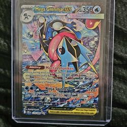 Mega Greninja EX Pokémon Card