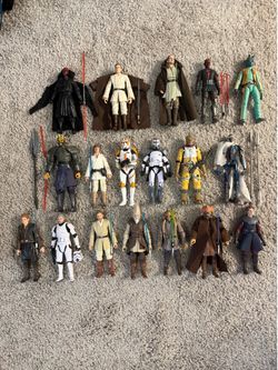 Star Wars black series figures collections