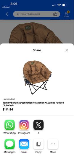 Tommy Bahama XL Jumbo Padded Club Chair