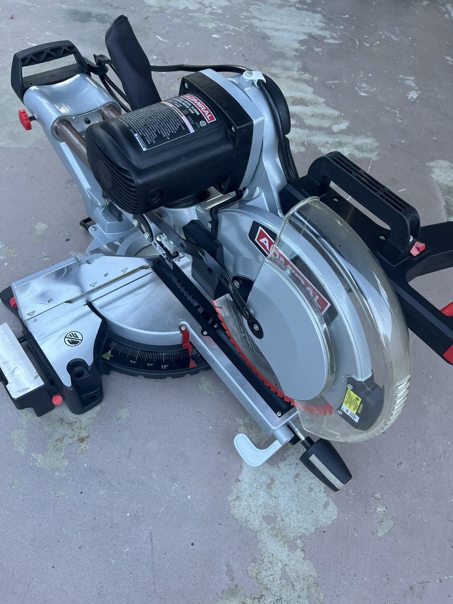 Admiral 12 In. Dual Bevel Sliding Compound Miter Saw