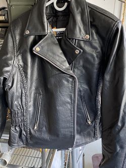 Women’s Leather Motorcycle Jacket