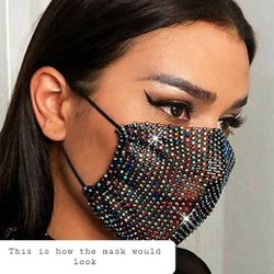 Bling Bling Face Mask