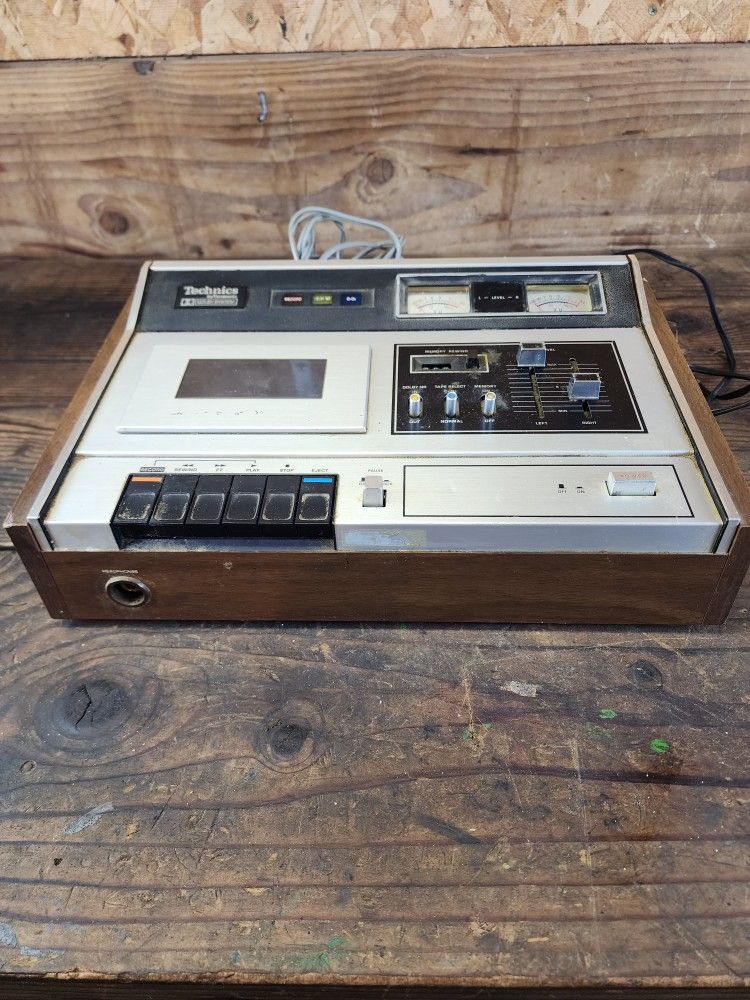 Panasonic Technics Dolby System Casset Tape Recorder