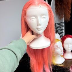 30” Pink Wig