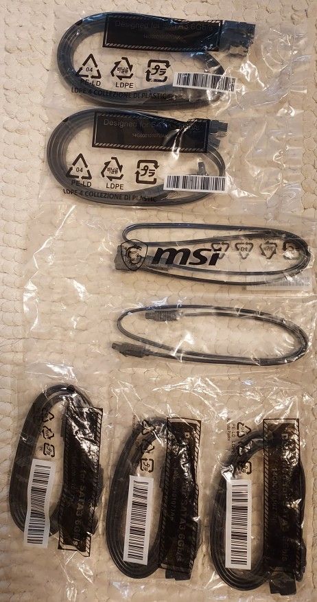 New SATA Cables 
