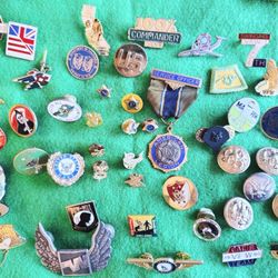 Antique Military Pins 