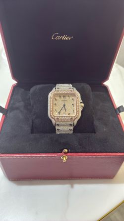 Cartier santos Full diamond
