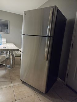 Freezer refrigerator Stainless steel finish