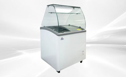 NSF 31 ins Gelato Ice Cream Dipping Cabinet SD251S with glass