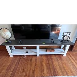 Ashley Furniture TV Stand Table 90” x 16 1/2” 