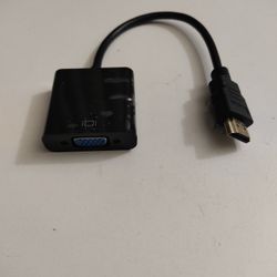 HDMI To Female VGA Adapter For Sale 