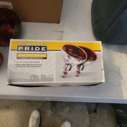 Red Heat Bulbs 120V