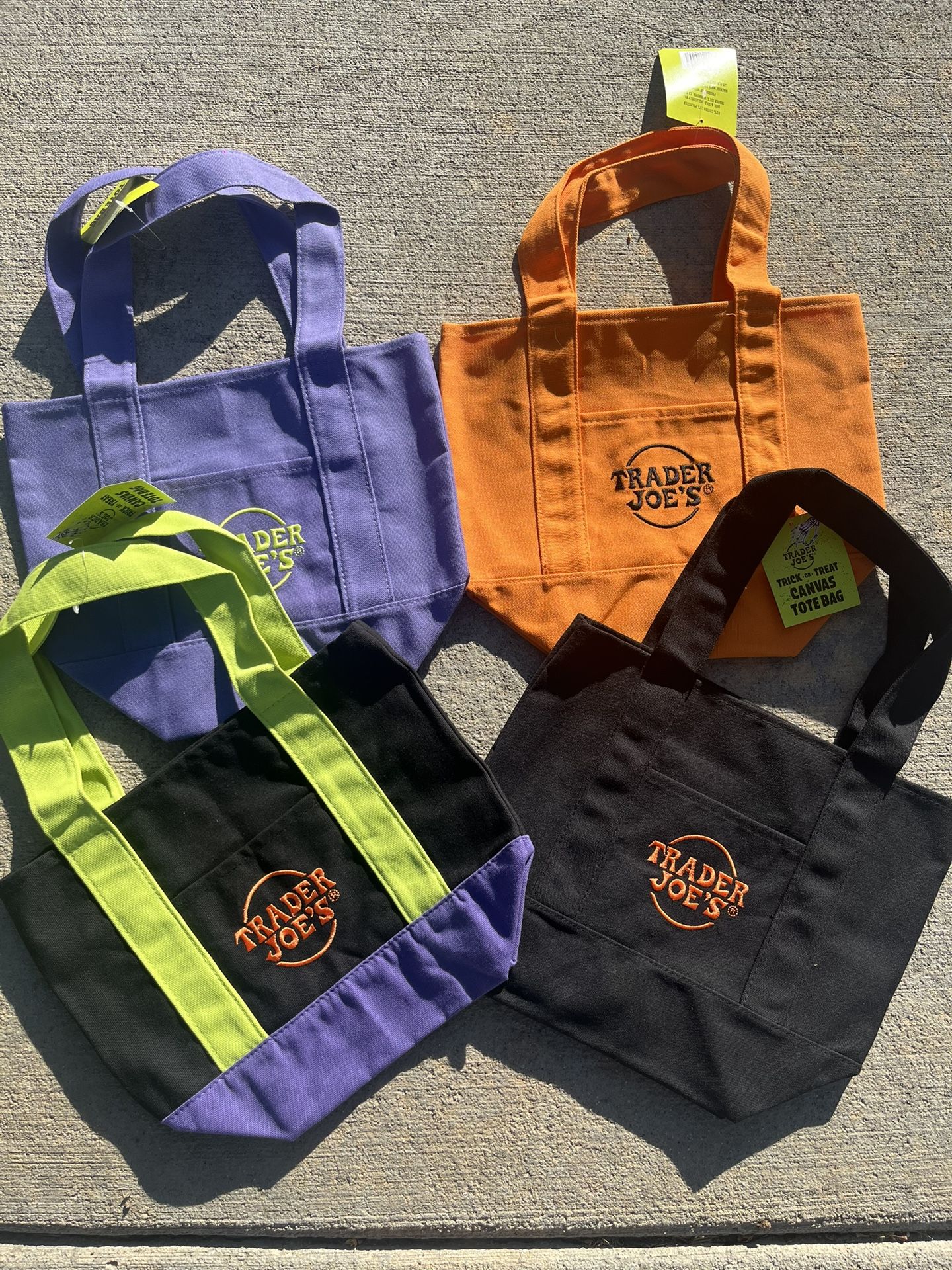 Trader Joe’s Mini Tote Bags Bundle
