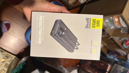 Portable power bank 40000mha