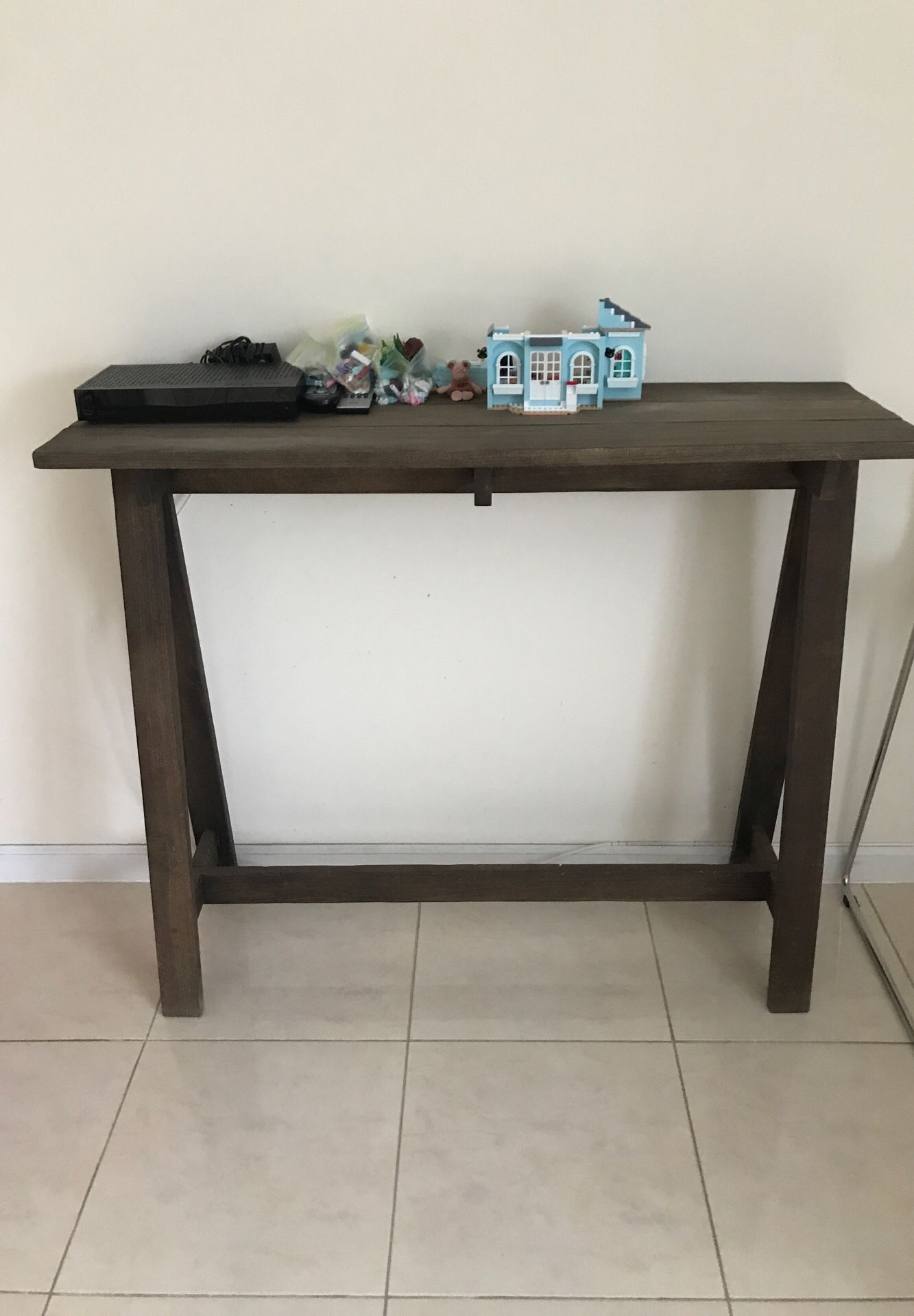 Wood bar stool from (HomeGoods) $30
