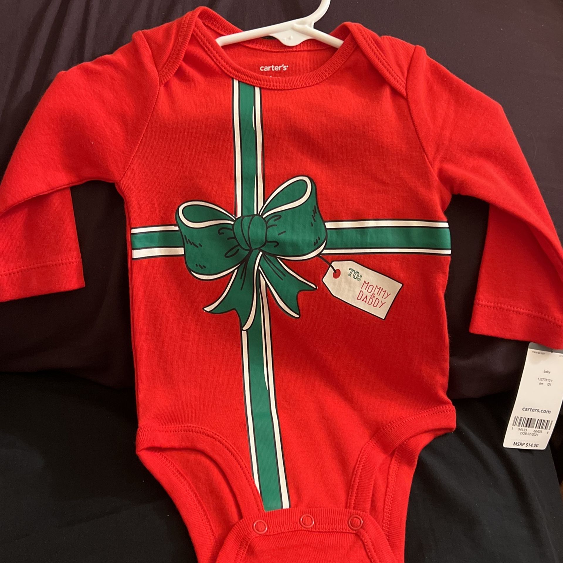 Carter’s Christmas Onesie