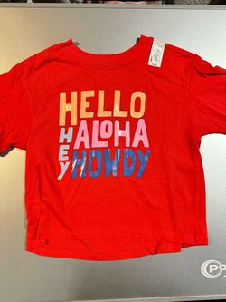 New With Tags Red Kohl’s 6/7 Kids Shirt