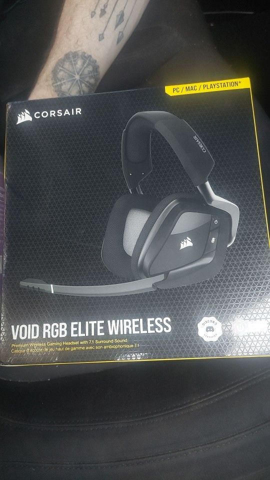 Corsair wireless headset 