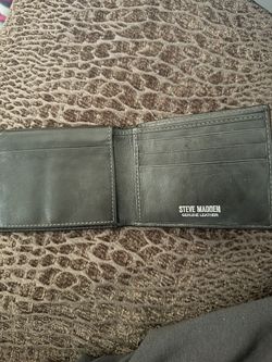 Steve Madden Black Wallet