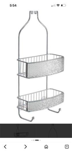 Metal shower caddy
