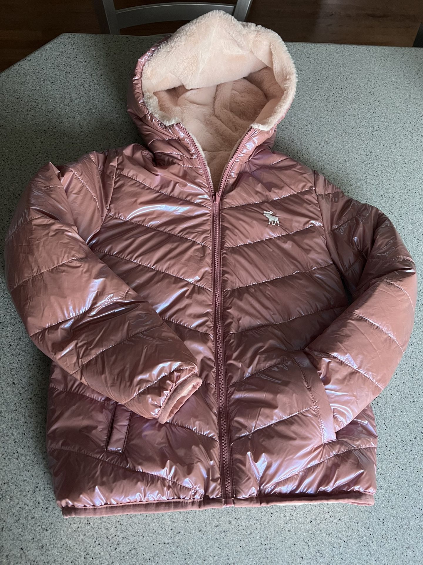 Abercrombie & Fitch Winter Pink Girls' Outerwear size 11/12