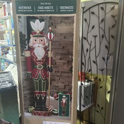 6' LED Nutcracker with Lights & Music - NEW