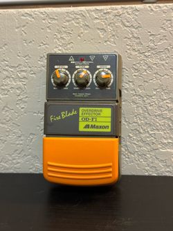 Maxon Fireblade Overdrive Guitar Pedal