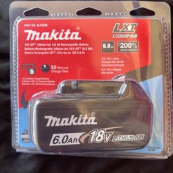 Brand New Makita 18v 6.0 Battery-$79 Firm On Price