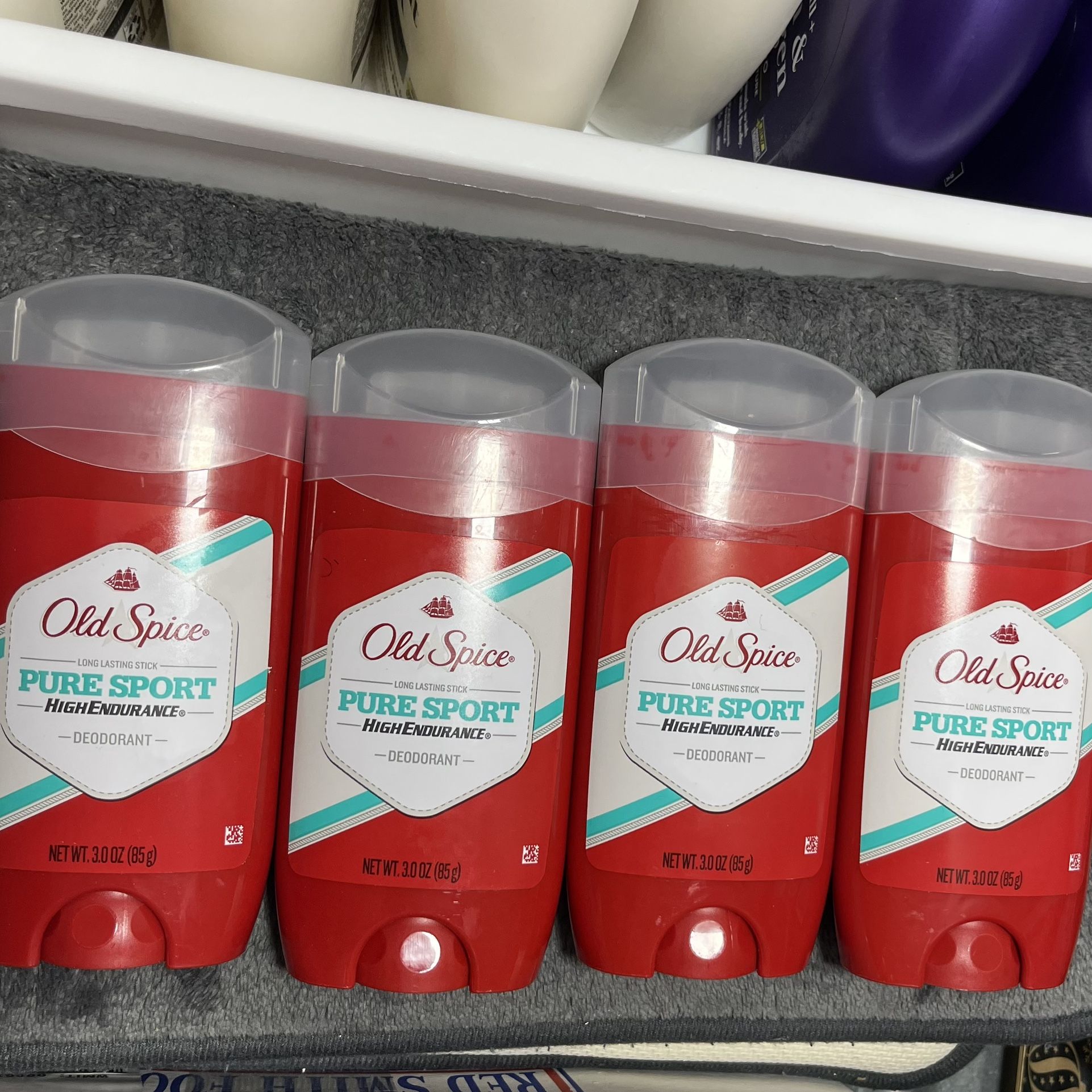 Old Spice Pure Sport Deodorant 4 For 20